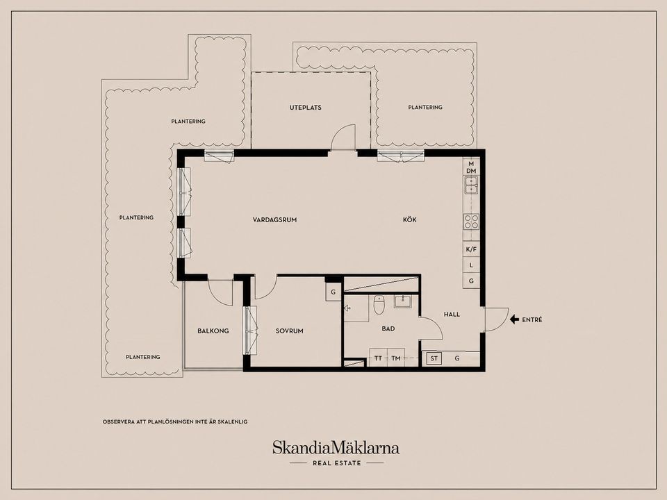 Bostadsrätt, Fabriksvägen 8, Bolinder Strand, Järfälla