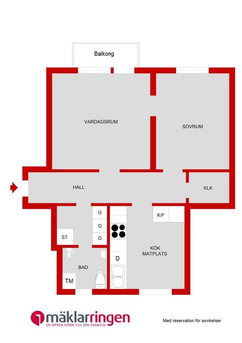 Bostadsrätt, Jämtlandsgatan 112, 2 tr, Vällingby Centrum, Stockholm