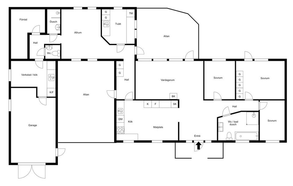 Villa, Broby 5, Kärsta, Västerås