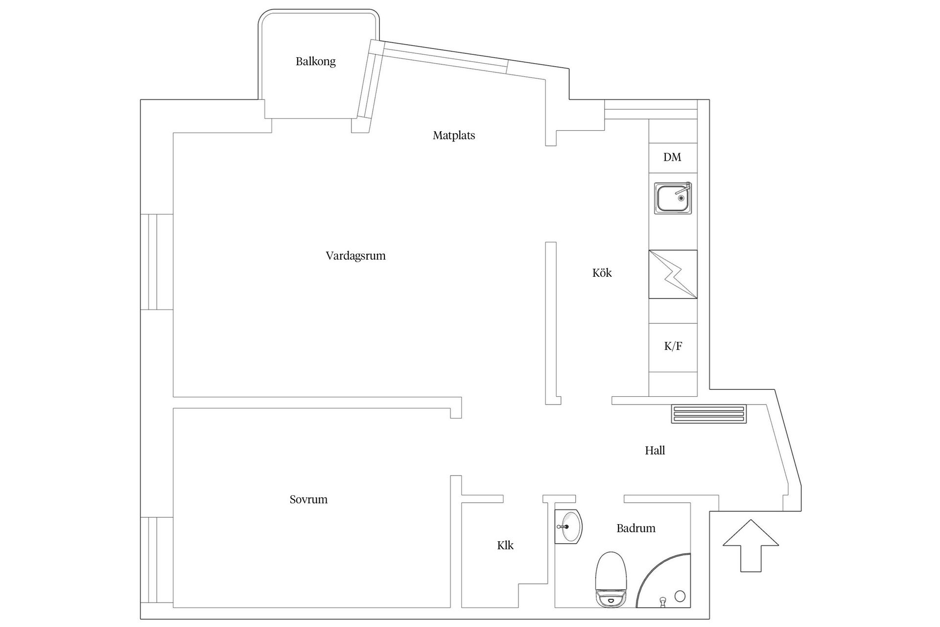 Bostadsrätt, Möregatan 10, Södermalm Katarina, Stockholm