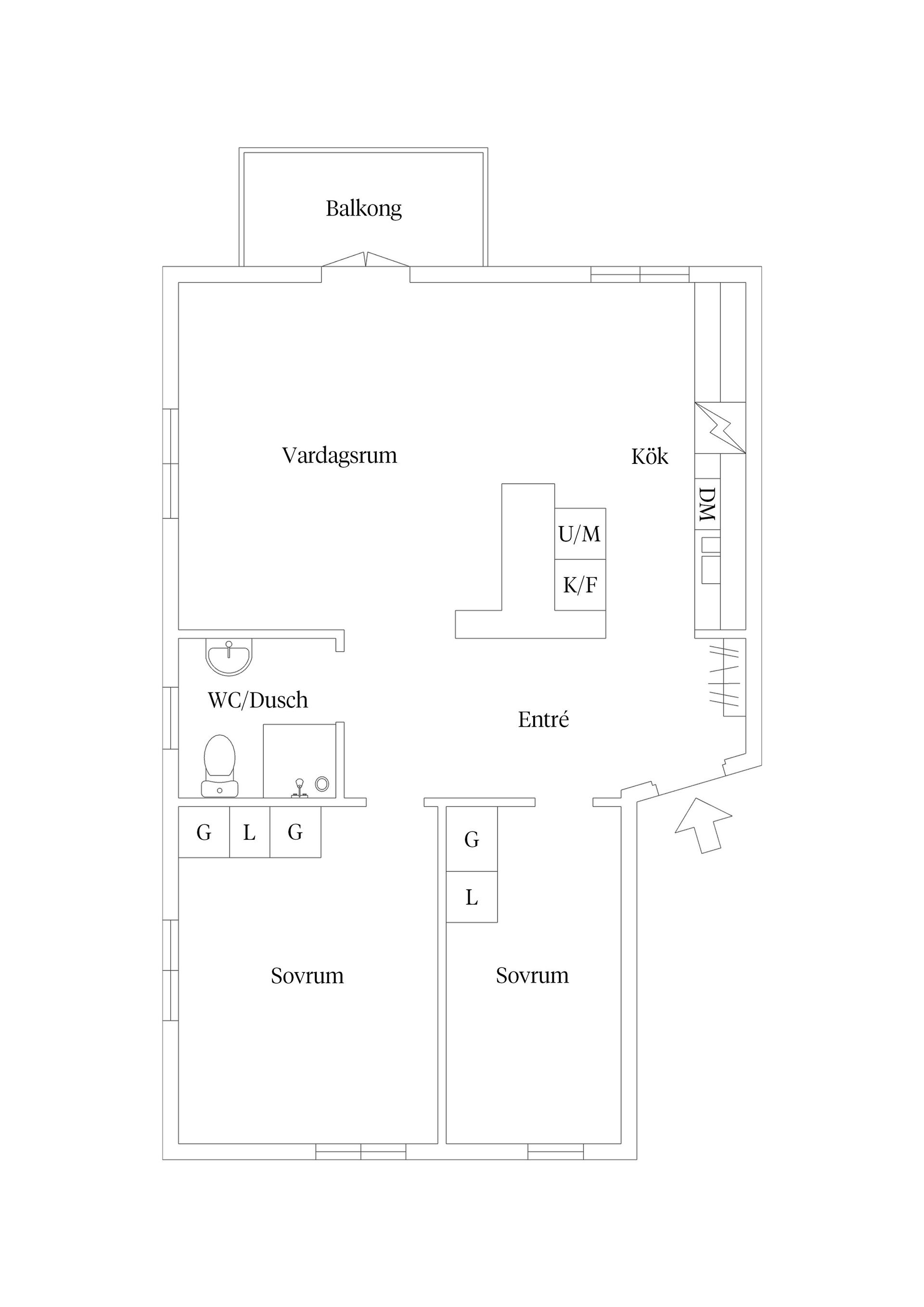 Bostadsrätt, Stensviksvägen 30, Kalmarsundsparken, Kalmar
