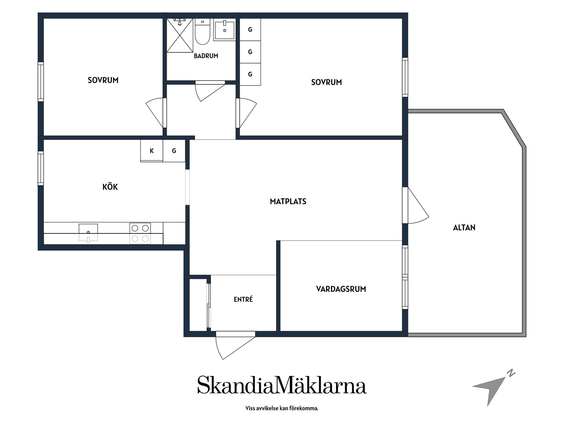 Bostadsrätt, Storgatan 4, Centalt, Strängnäs