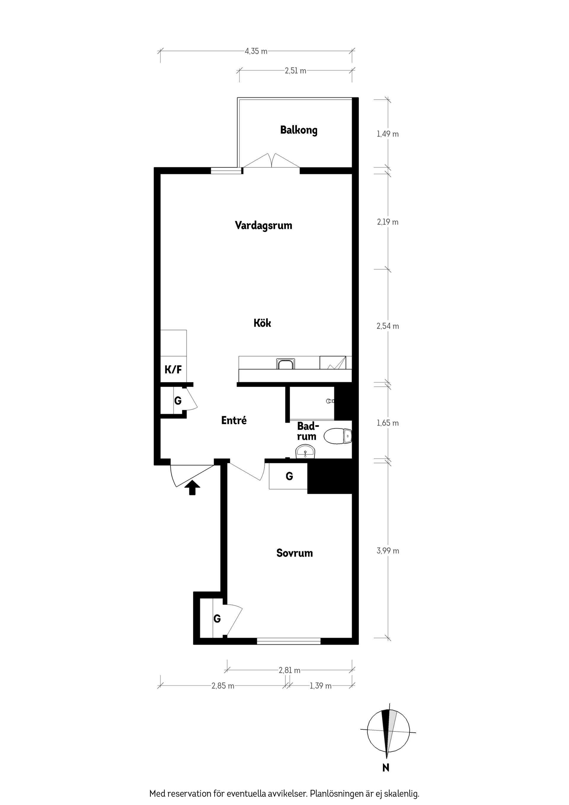 Bostadsrätt, Sulitelmagatan 1B, Strömmensberg, Göteborg