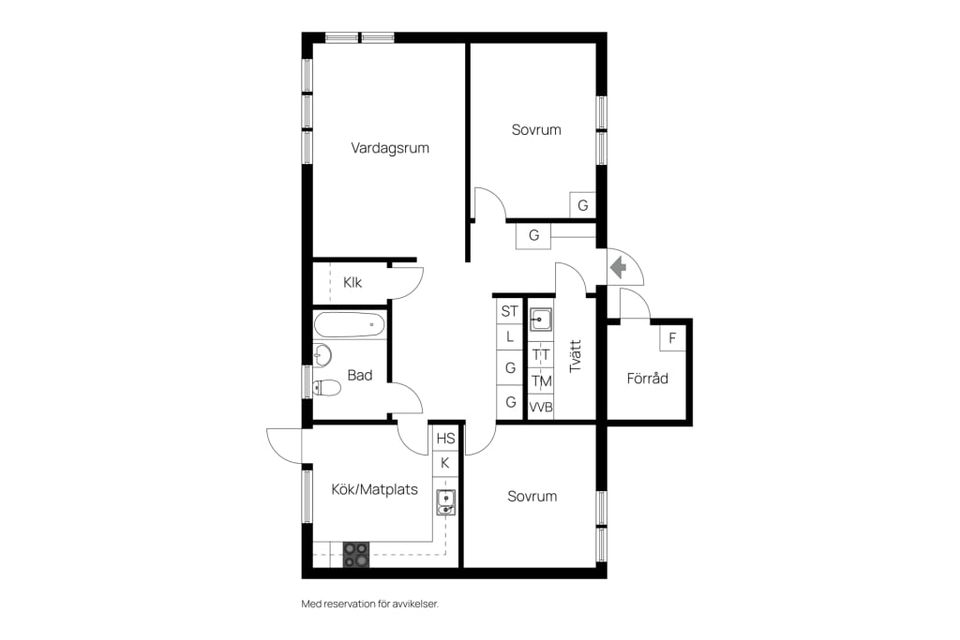Bostadsrätt, Odlingsvägen 62, Lillkyrka, Enköping