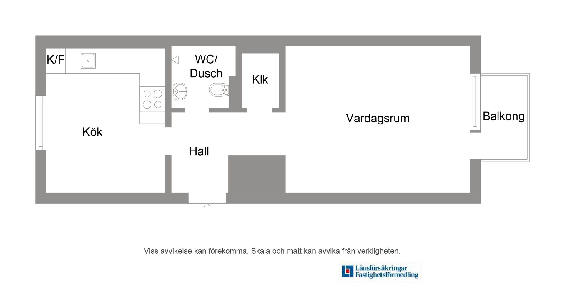 Bostadsrätt, Langenbergsgatan 6D, Blåsbo, Västerås