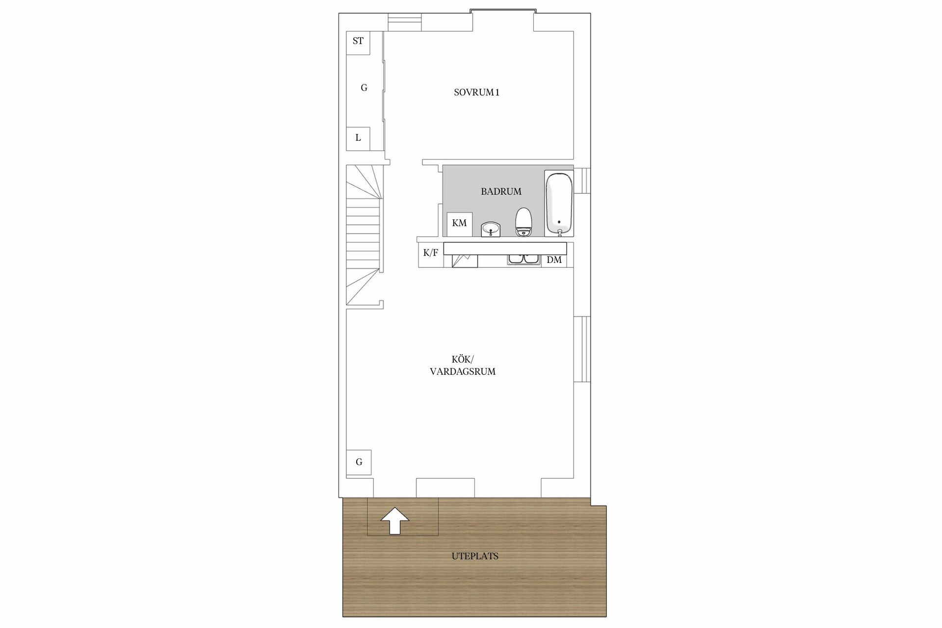 Bostadsrätt, Hamntorget 2G, Lomma - Centralt, Lomma