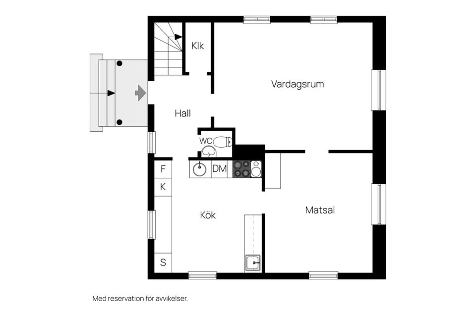 Villa, Norra Vikingagatan 8, Näs, Hallstahammar