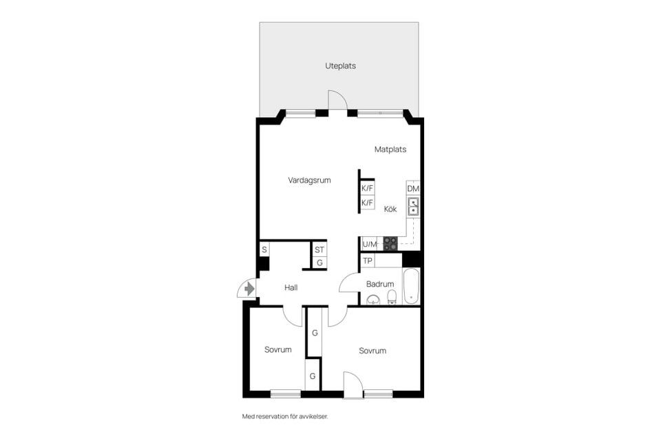 Bostadsrätt, Korphoppsgatan 30, Hammarby Sjöstad, Stockholm