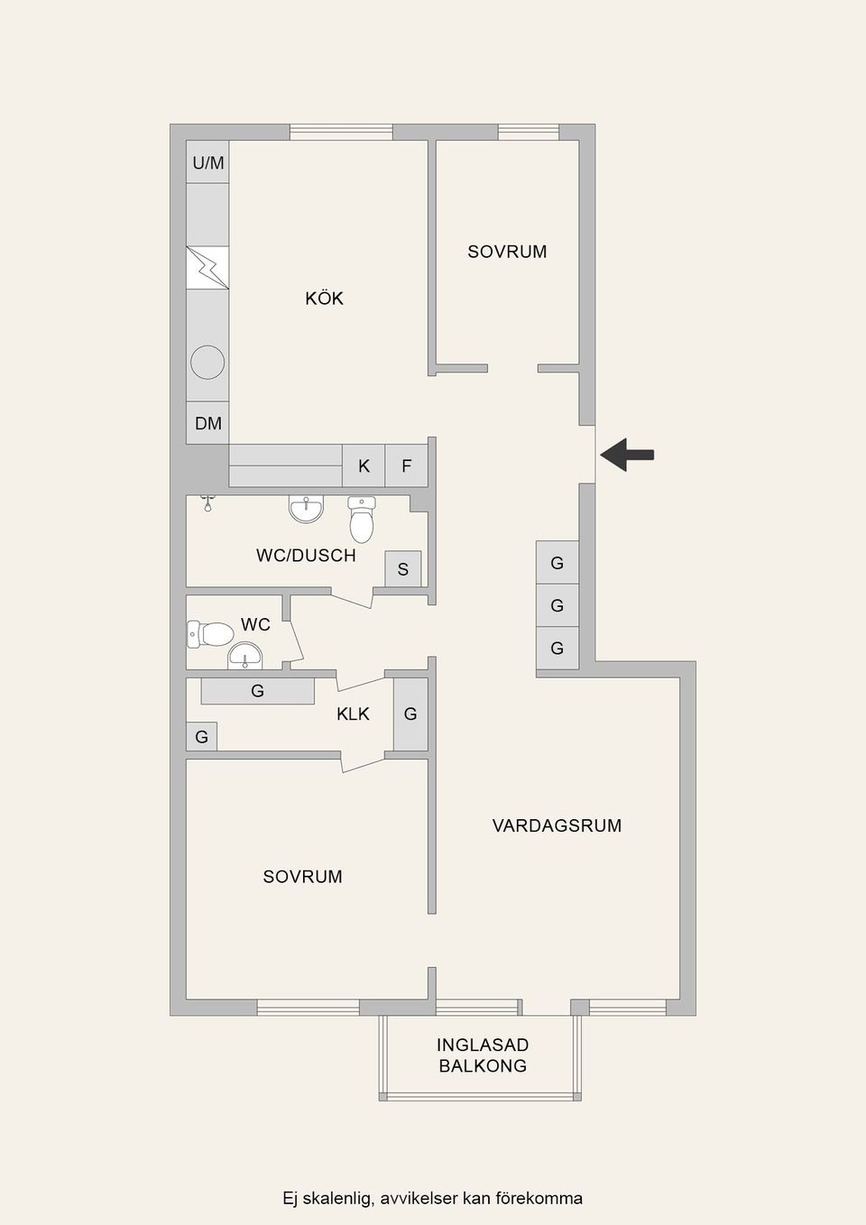 Bostadsrätt, Sigyns väg 2B, Centralt, Nynäshamn
