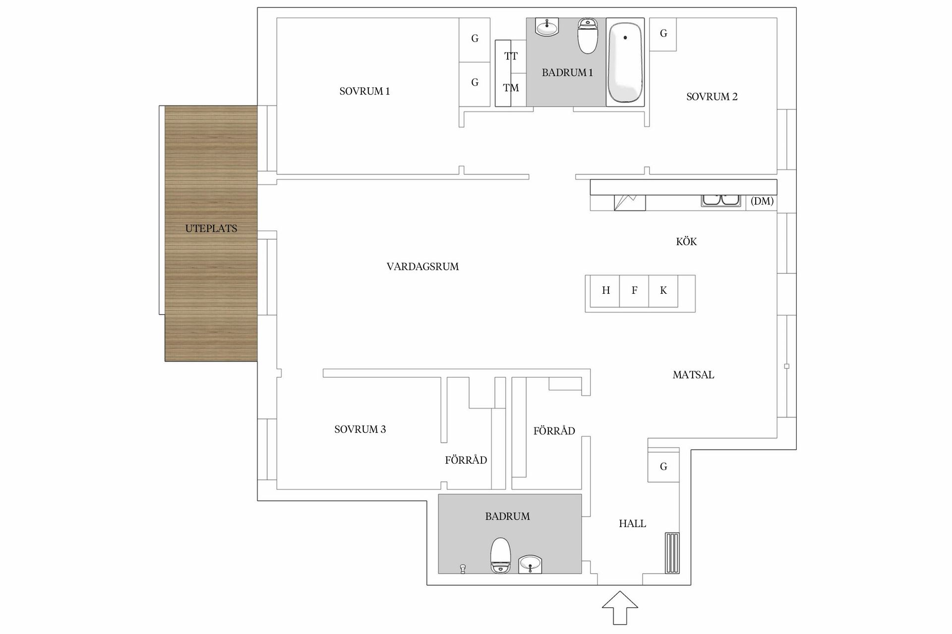 Bostadsrätt, Krakel Spektakels gata 1, Bromma - Annedal, Stockholm