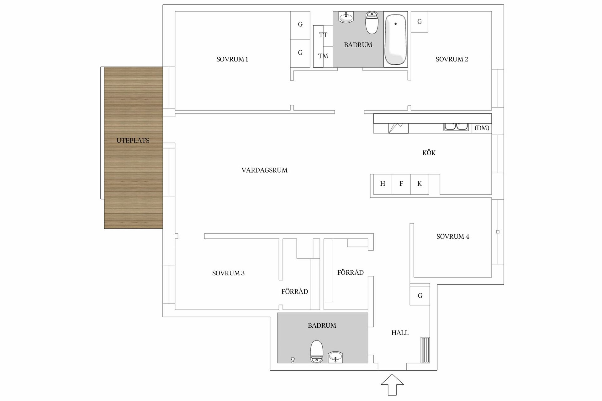 Bostadsrätt, Krakel Spektakels gata 1, Bromma - Annedal, Stockholm