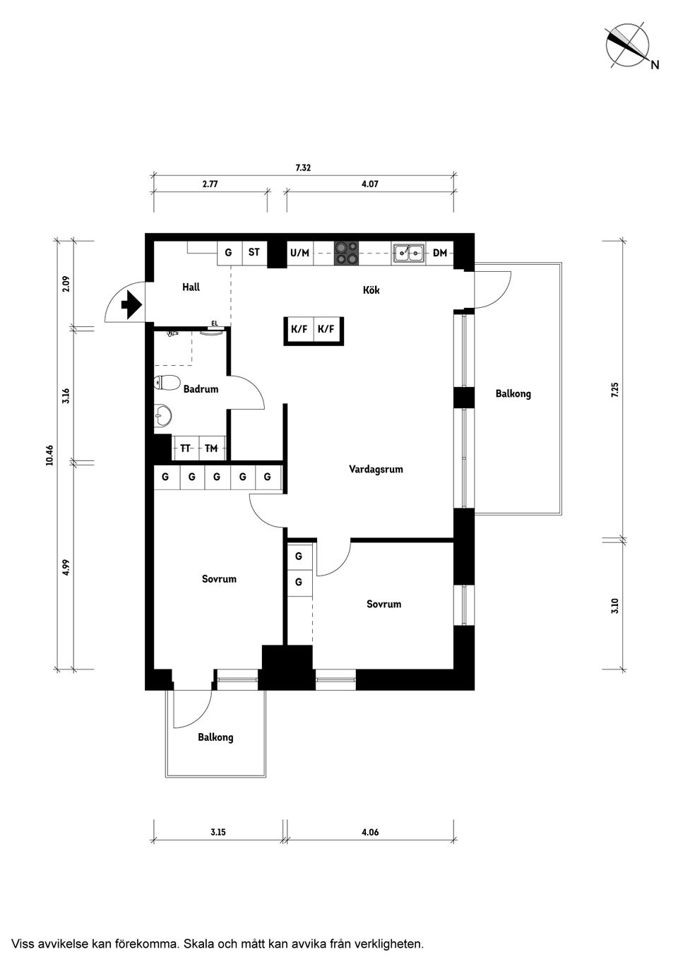 Bostadsrätt, Vargagårdsvägen 57, Björkris, Kungsbacka