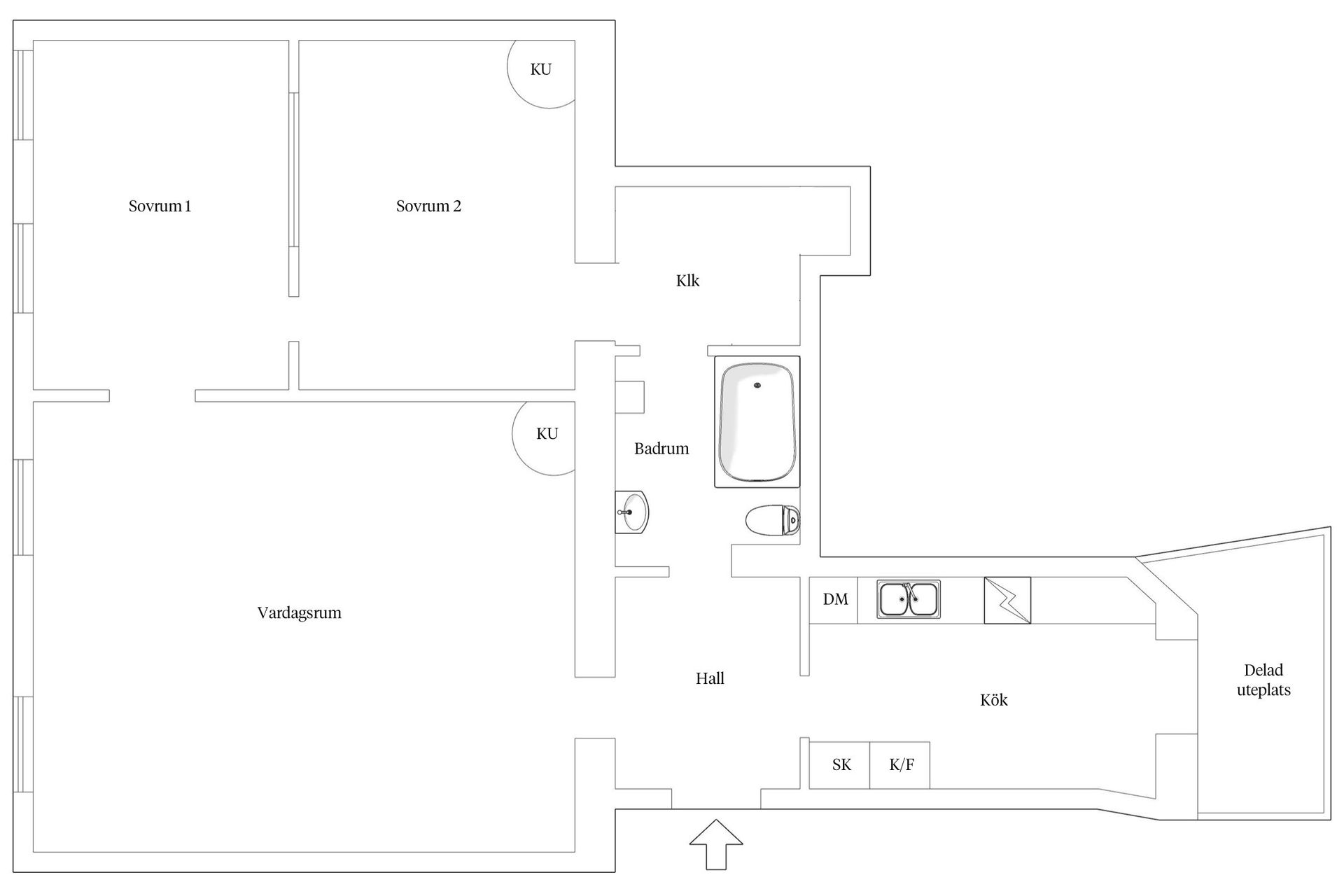 Bostadsrätt, Lignagatan 4, Södermalm Högalid, Stockholm