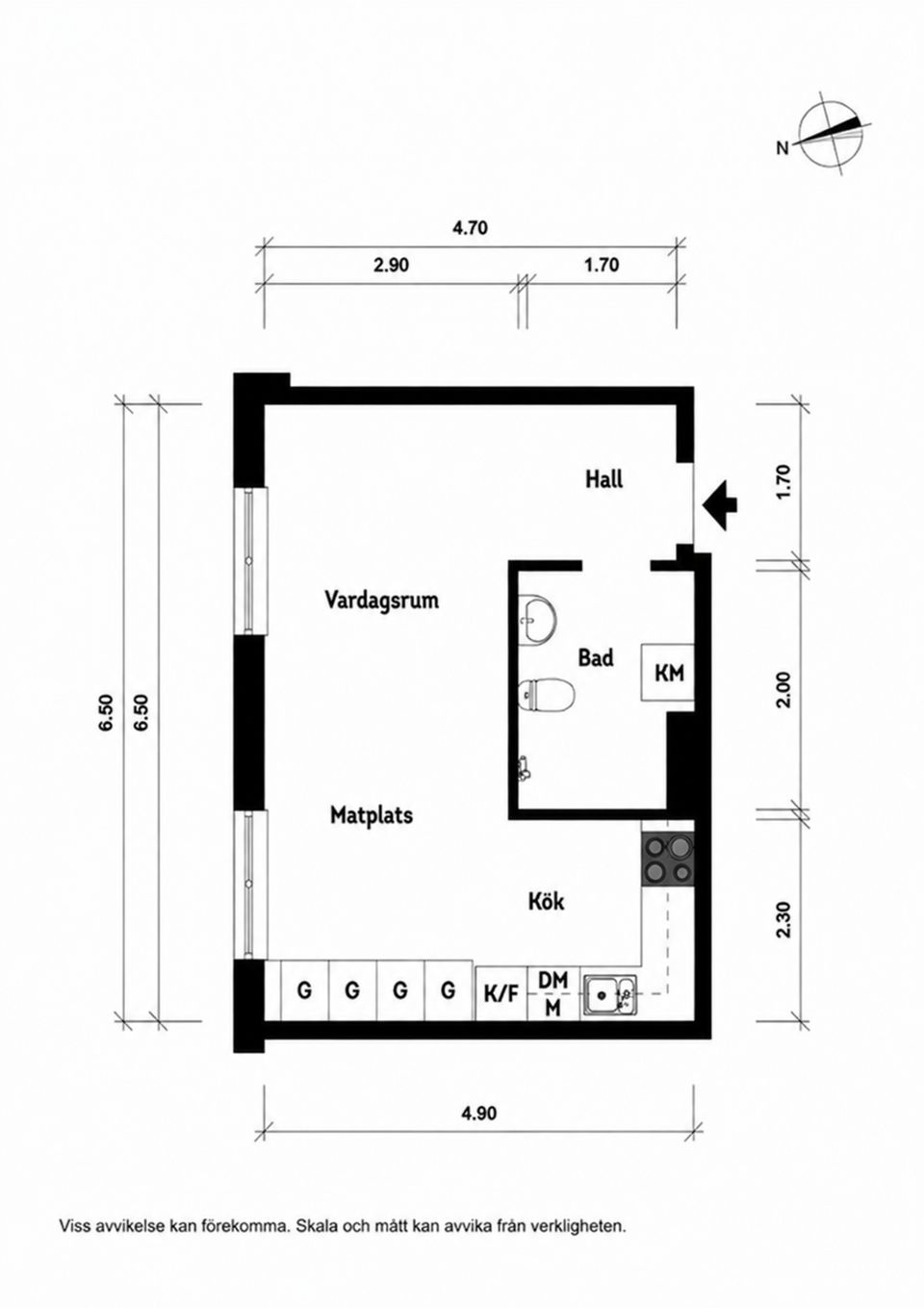 Bostadsrätt, Kalvshällavägen 42, Barkarbystaden, Järfälla