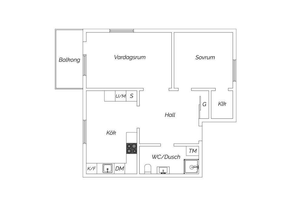 Bostadsrätt, Grangärdesvägen 21B, Surte, Ale