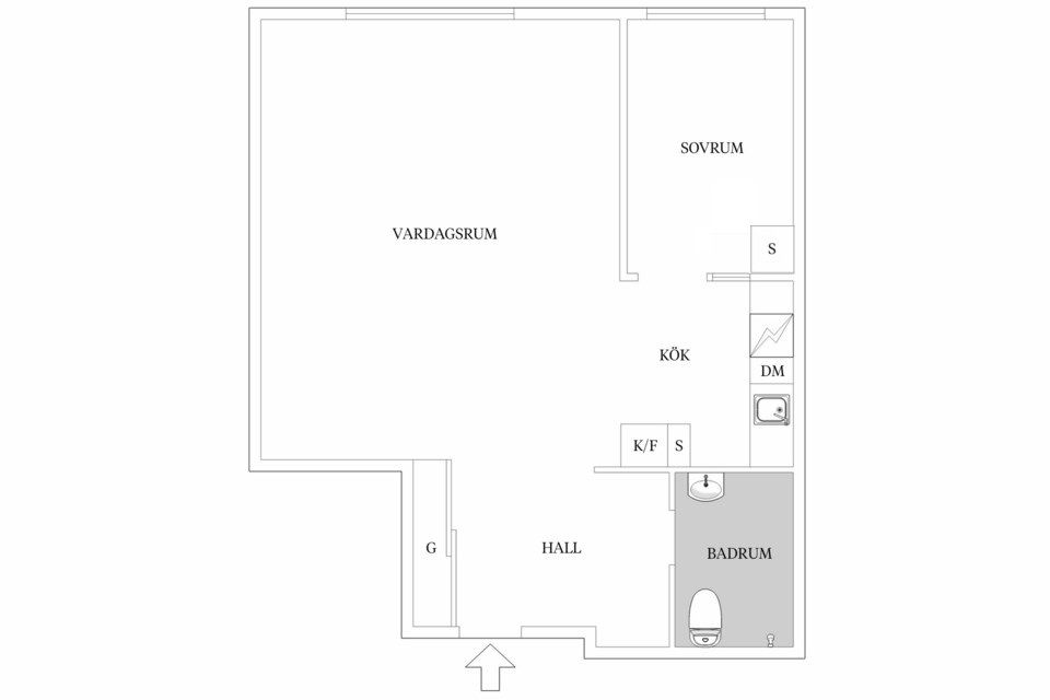 Bostadsrätt, Kungsbro Strand 17, Kungsholmen - Kungsklippan, Stockholm