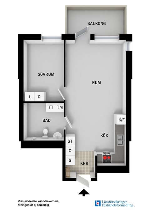 Bostadsrätt, Vantörsvägen 260, Fruängen, Stockholm