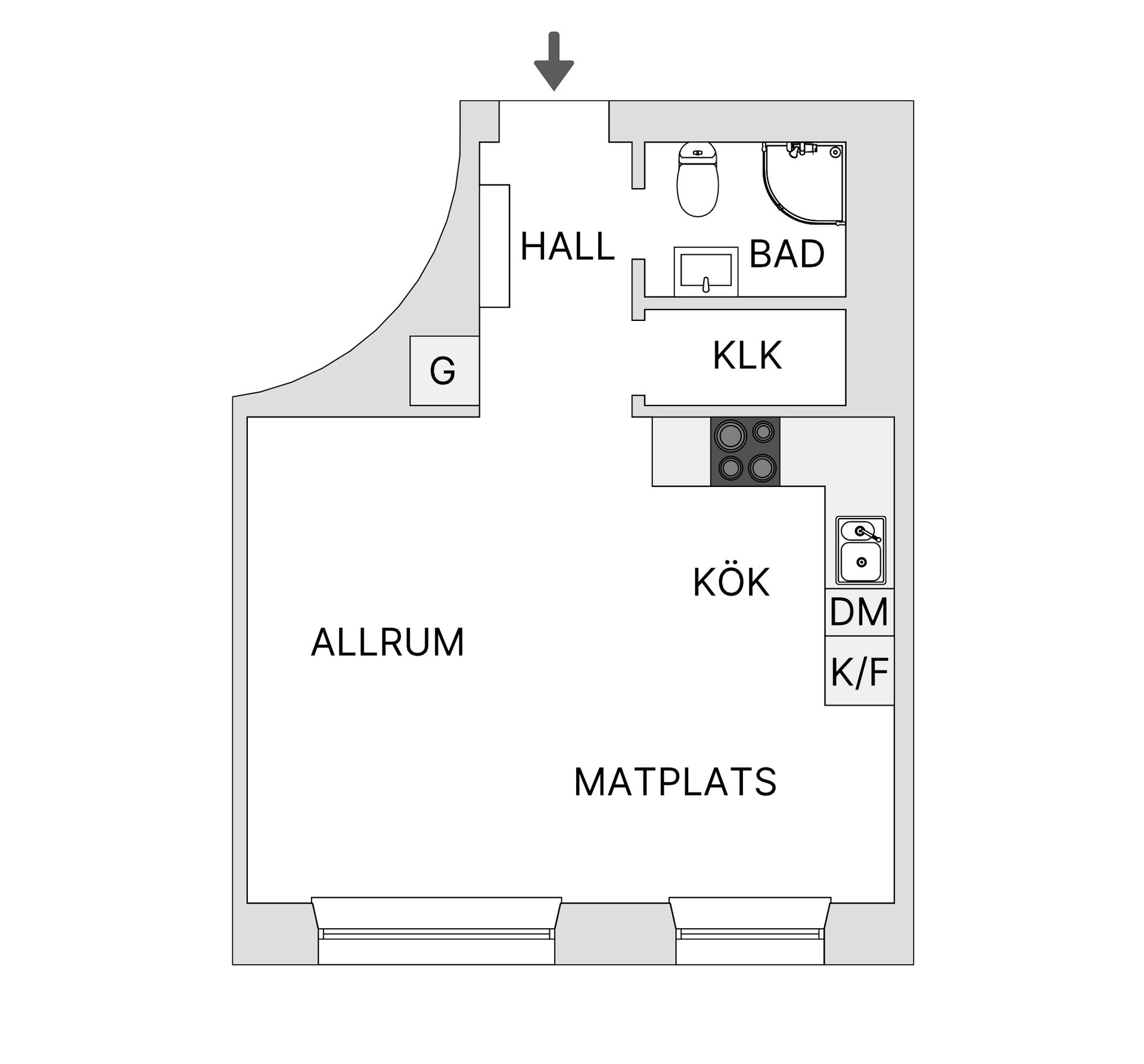 Bostadsrätt, Skeppargatan 79, 2tr, Östermalm Gärdet, Stockholm