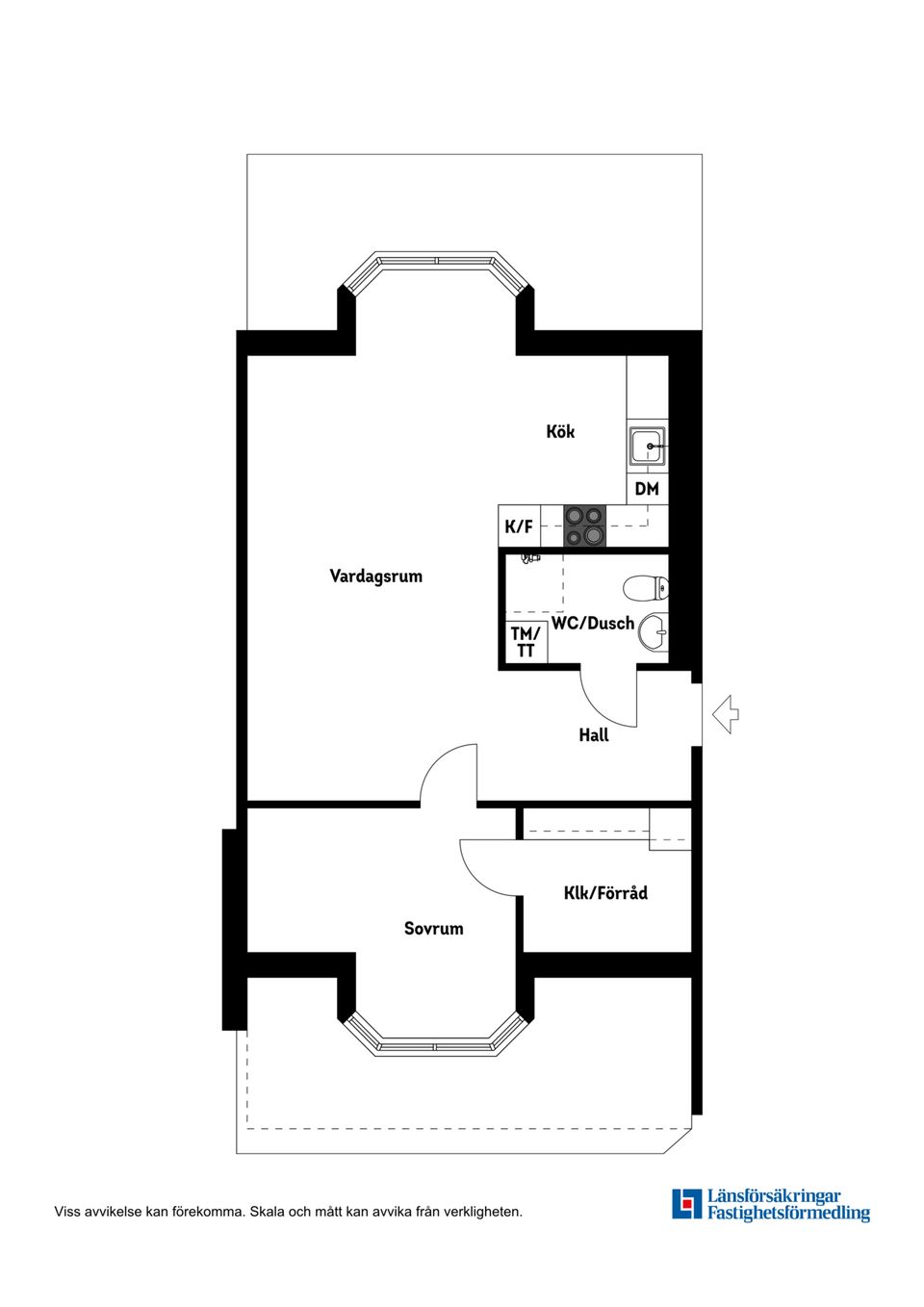Bostadsrätt, Magnus Ladulåsgatan 35, 6 tr/6 tr,  Stockholm – Södermalm, Stockholm