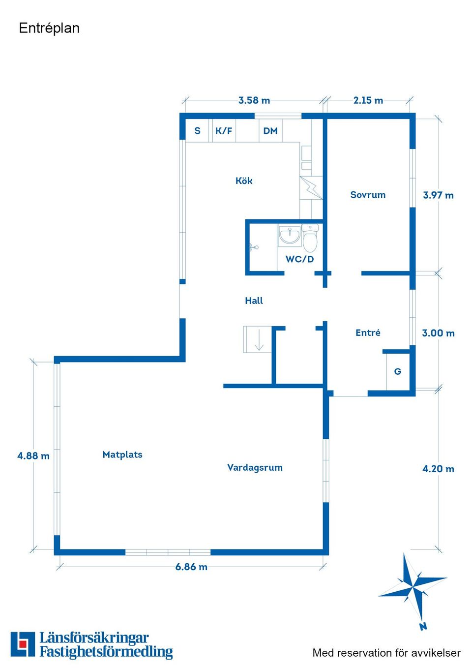 Villa, Djupvik 20, Djupvik, Motala
