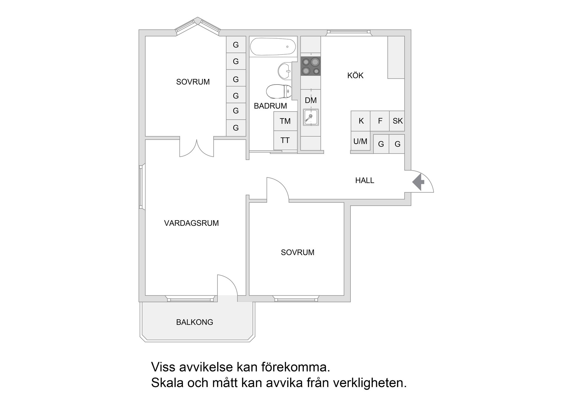 Bostadsrätt, Fyrskeppsvägen 41, Kärrtorp, Stockholm