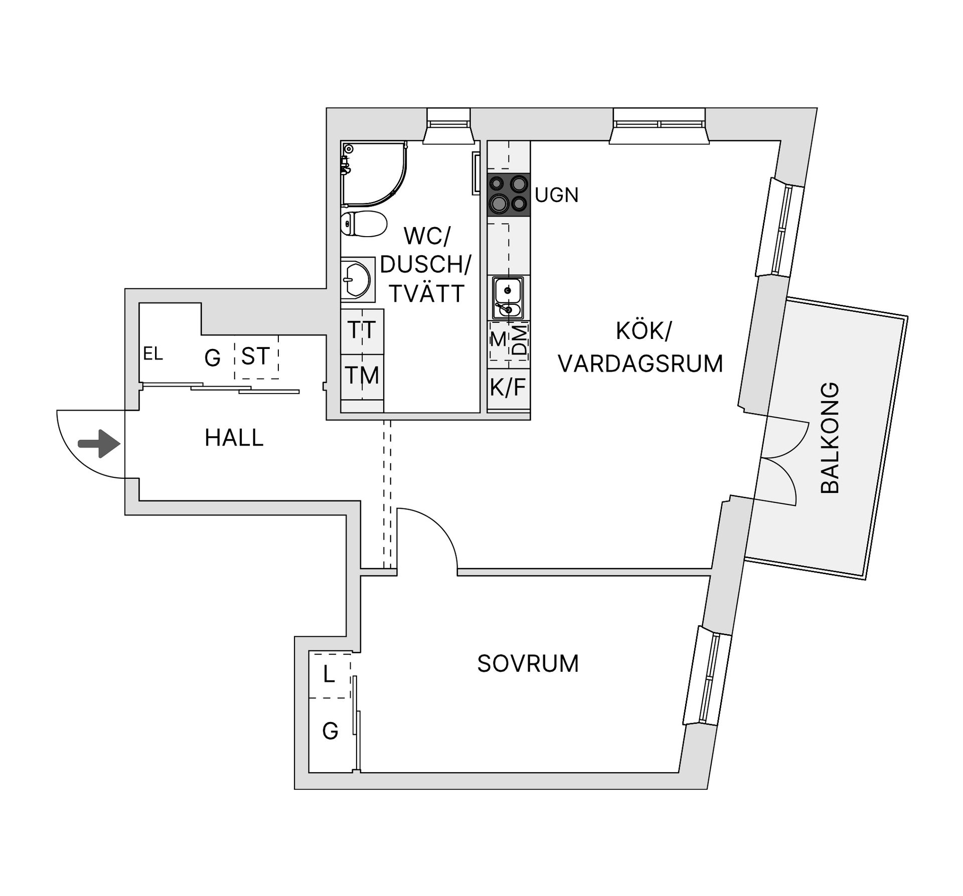Bostadsrätt, Götaverksgatan 20, Lindholmen Norra Älvstranden, Göteborg
