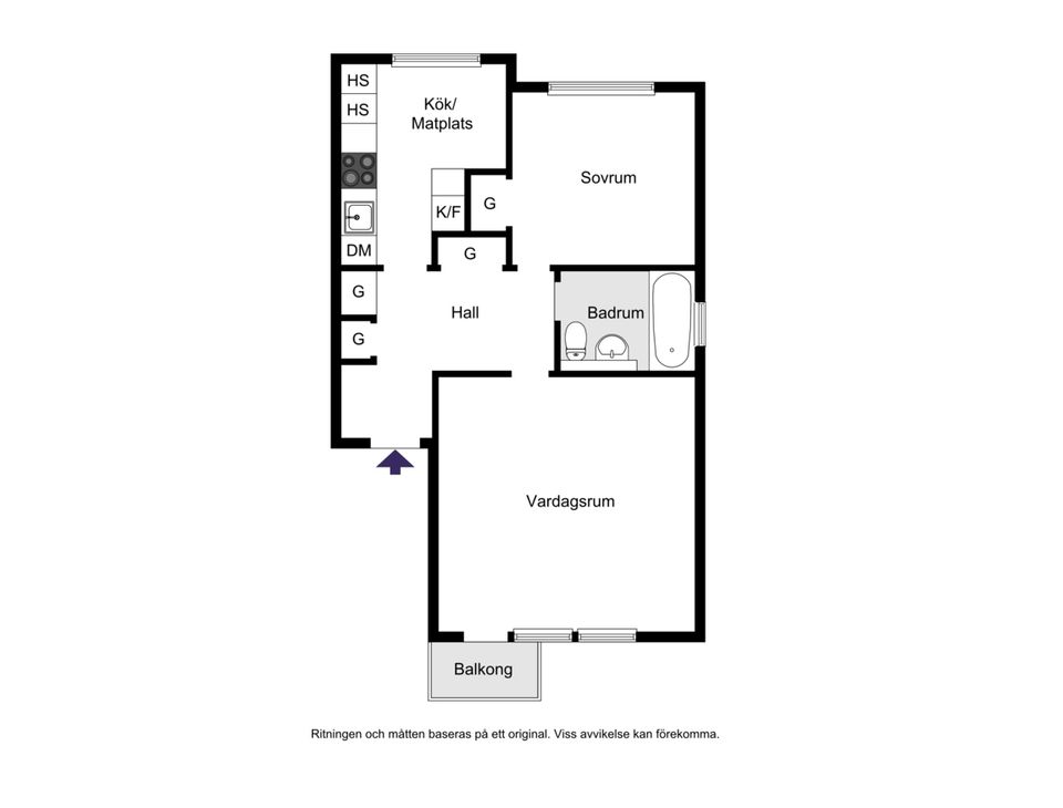 Bostadsrätt, Riksdalervägen 14, 1 TR, Hägerstensåsen/Telefonplan, Stockholm