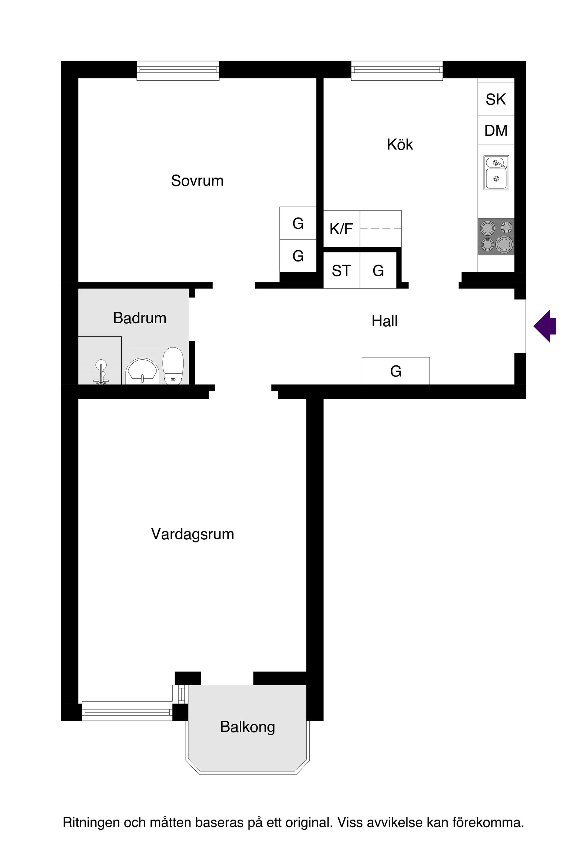 Bostadsrätt, Prästgårdsgatan 13C, Luthagen, Uppsala