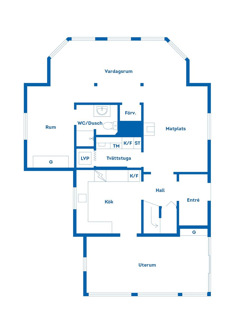 Villa, Stridsholmsvägen 12, Påskallavik, Oskarshamn