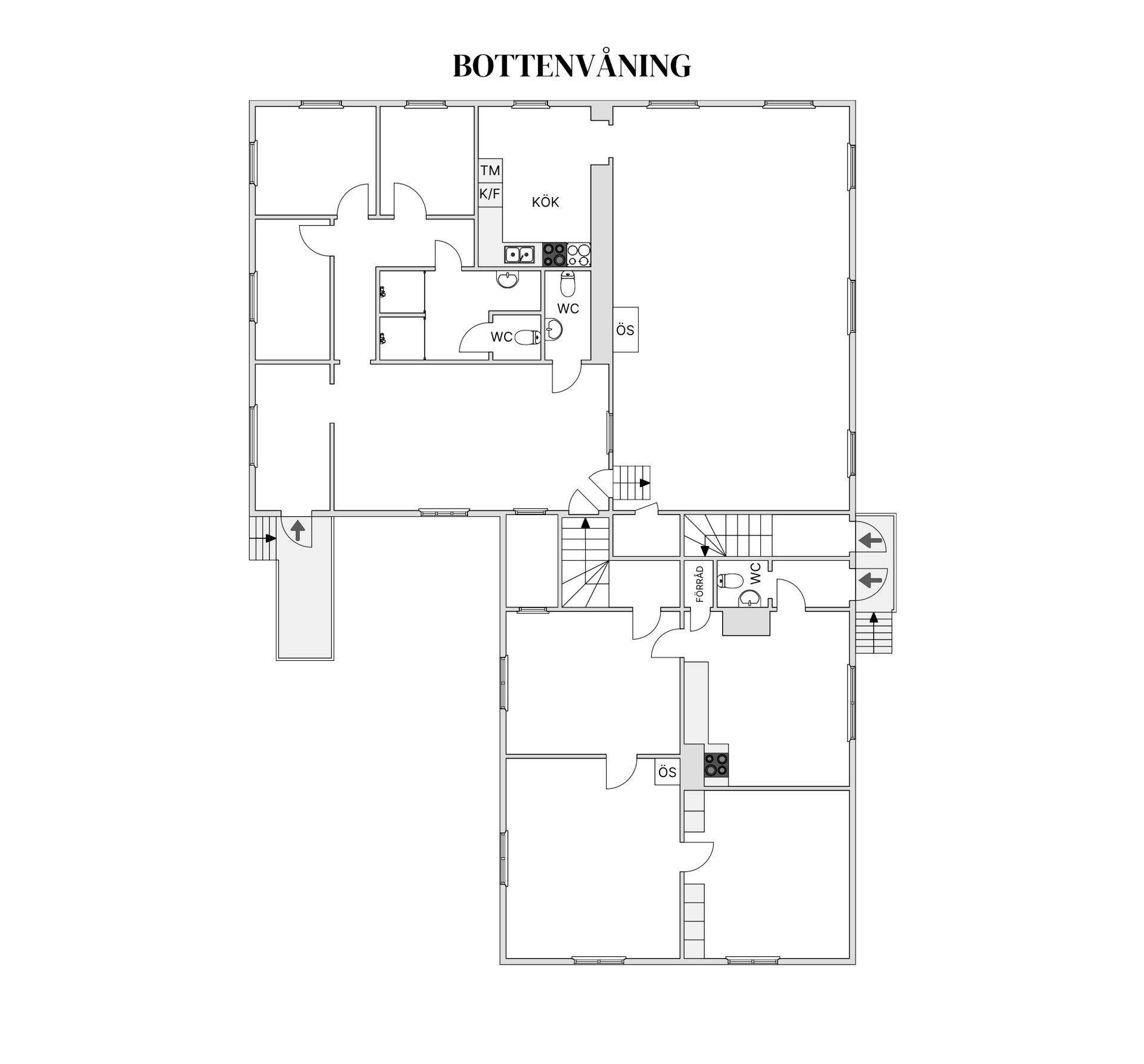 Villa, Berga Bergatrollet, Ekshärad, Hagfors