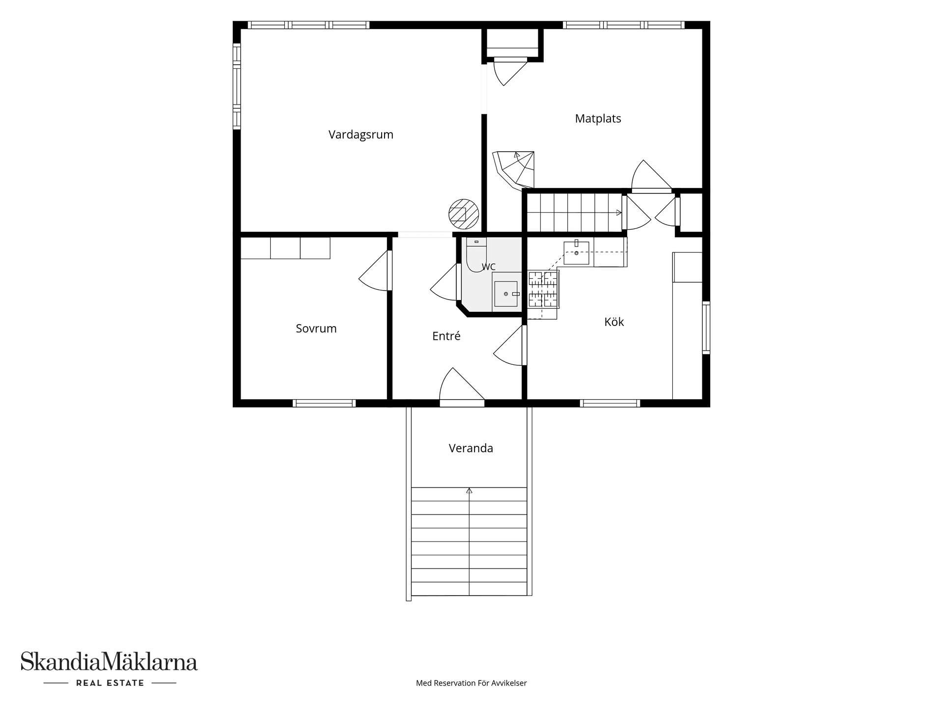 Villa, Hedensbergsvägen 3, Berthåga, Uppsala