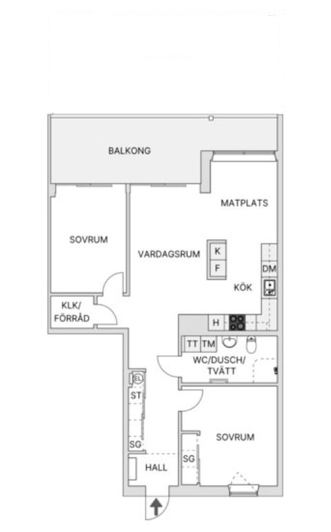 Bostadsrätt, Snäckbacken 46A, Visby, Gotland