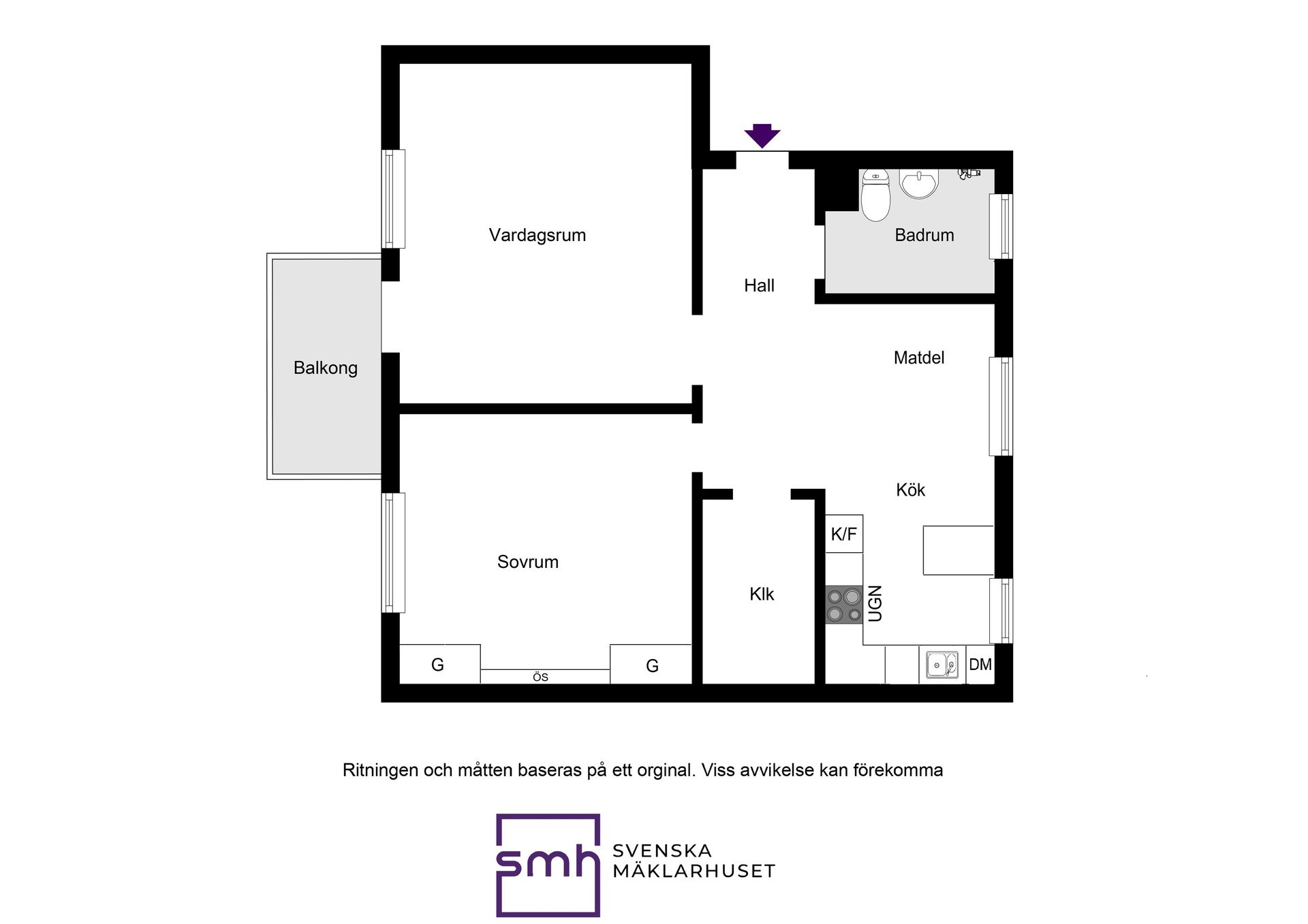 Bostadsrätt, Stramaljvägen 32, Bromma / Riksby, Stockholm