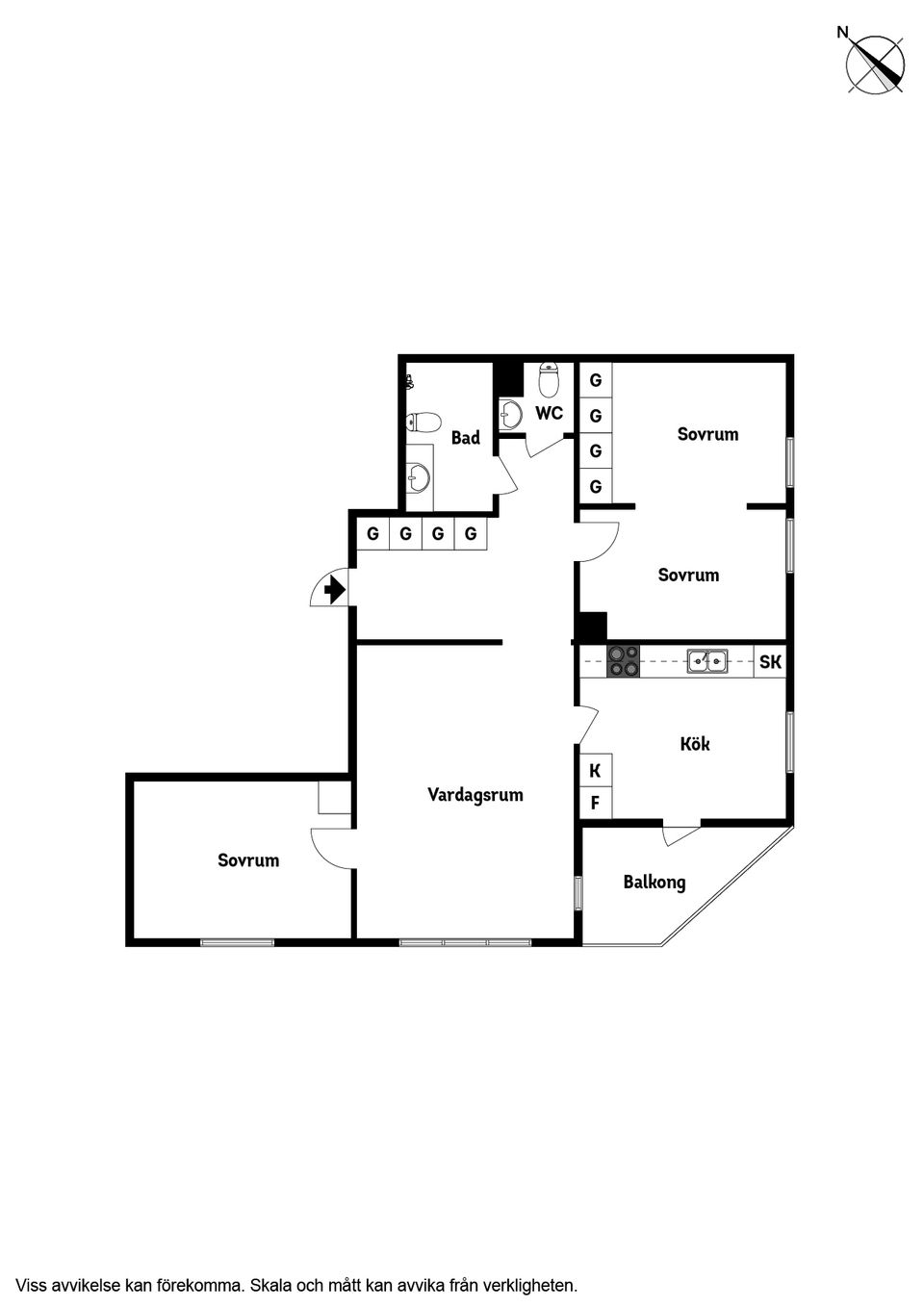 Bostadsrätt, Slupen 2.3.6, Centralt, Stenungsund