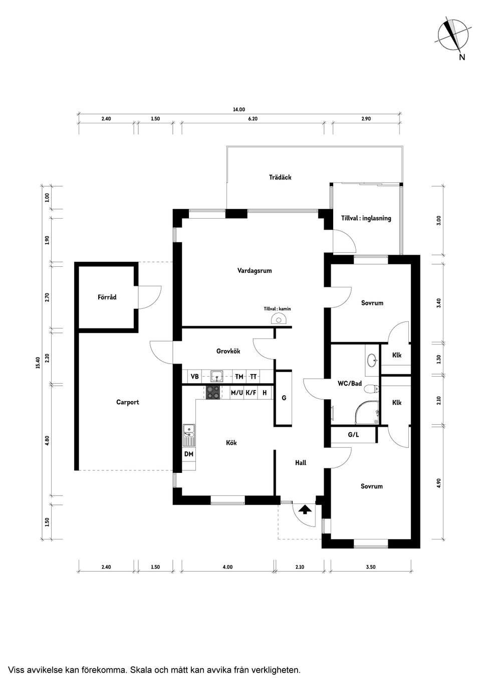 Bostadsrätt, Lyckholms väg 34, Onsala, Kungsbacka