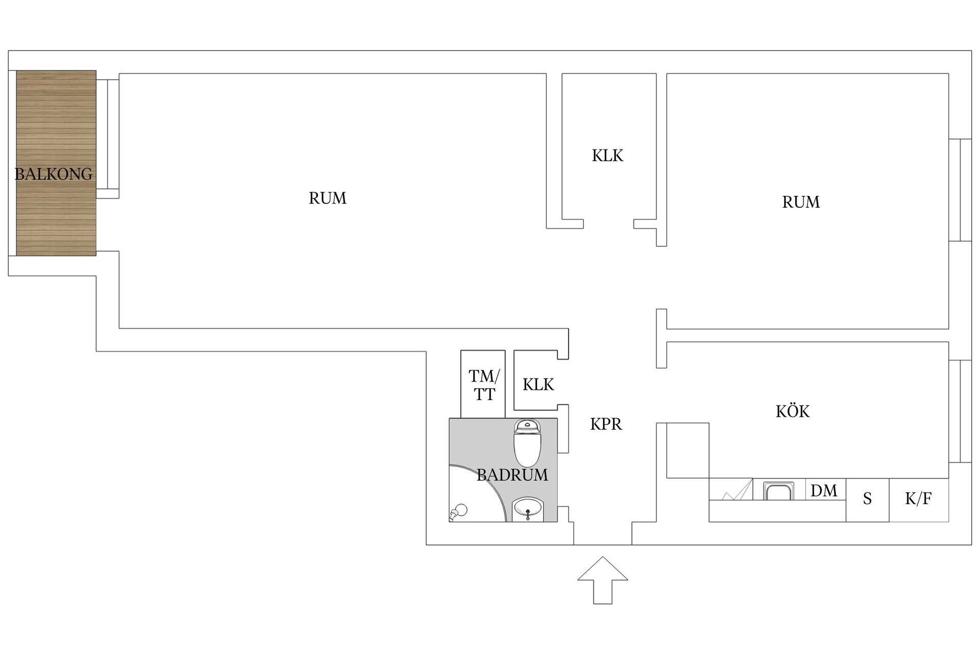 Bostadsrätt, Bodekullsgatan 37B, Östra Sorgenfri, Malmö