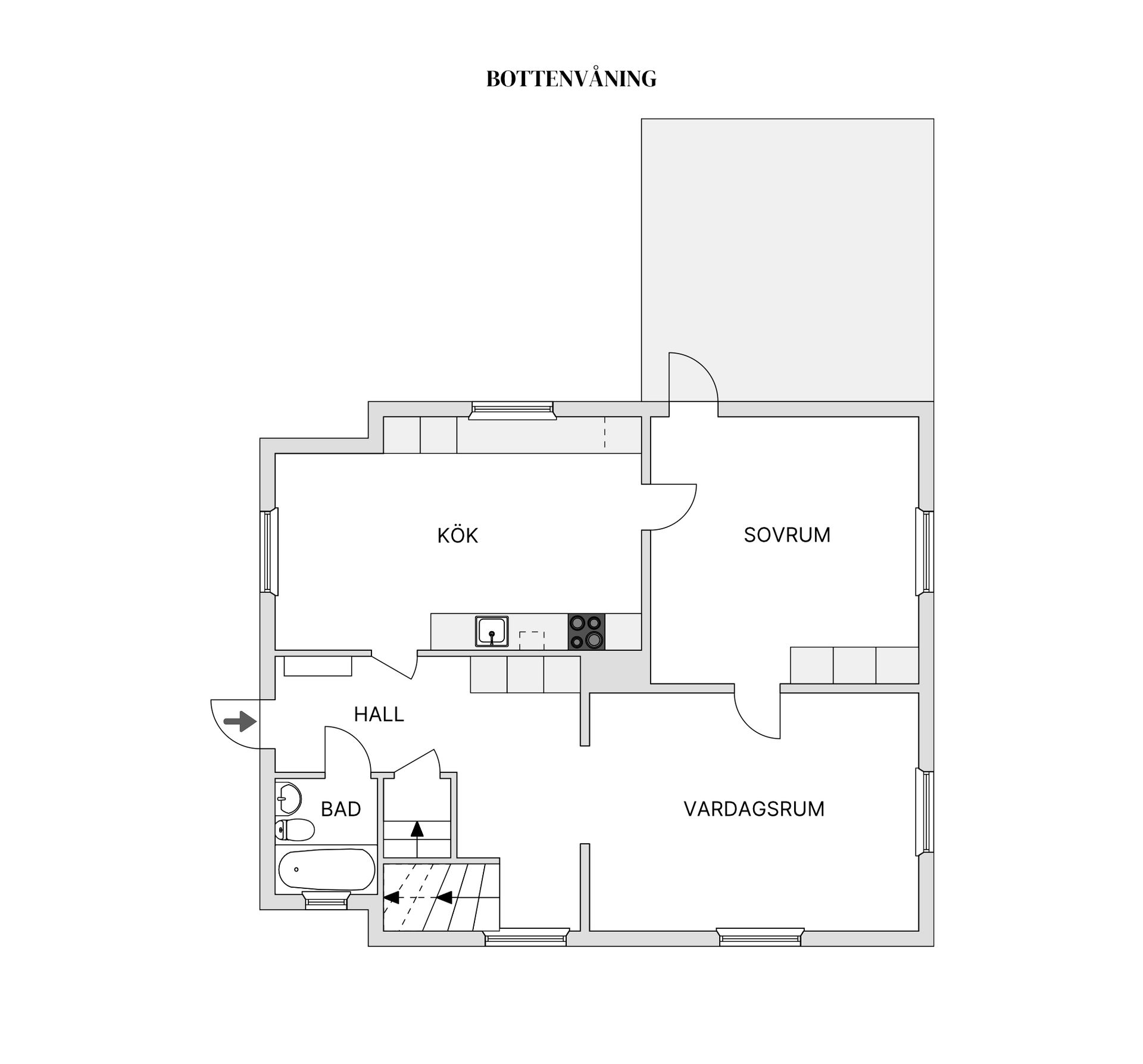 Villa, Vislandavägen 56, Kvarnarna, Ljungby