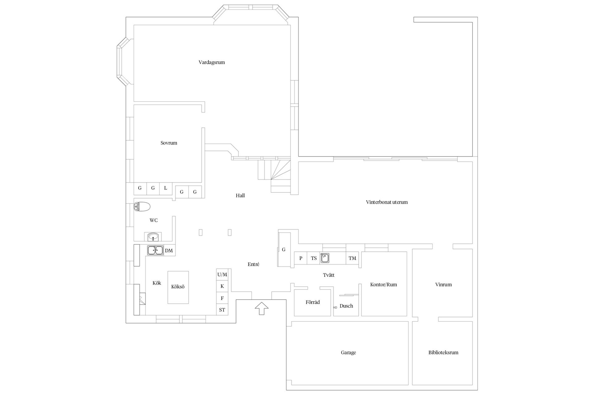 Villa, Snipgränden 17, Östra Stranden, Trelleborg