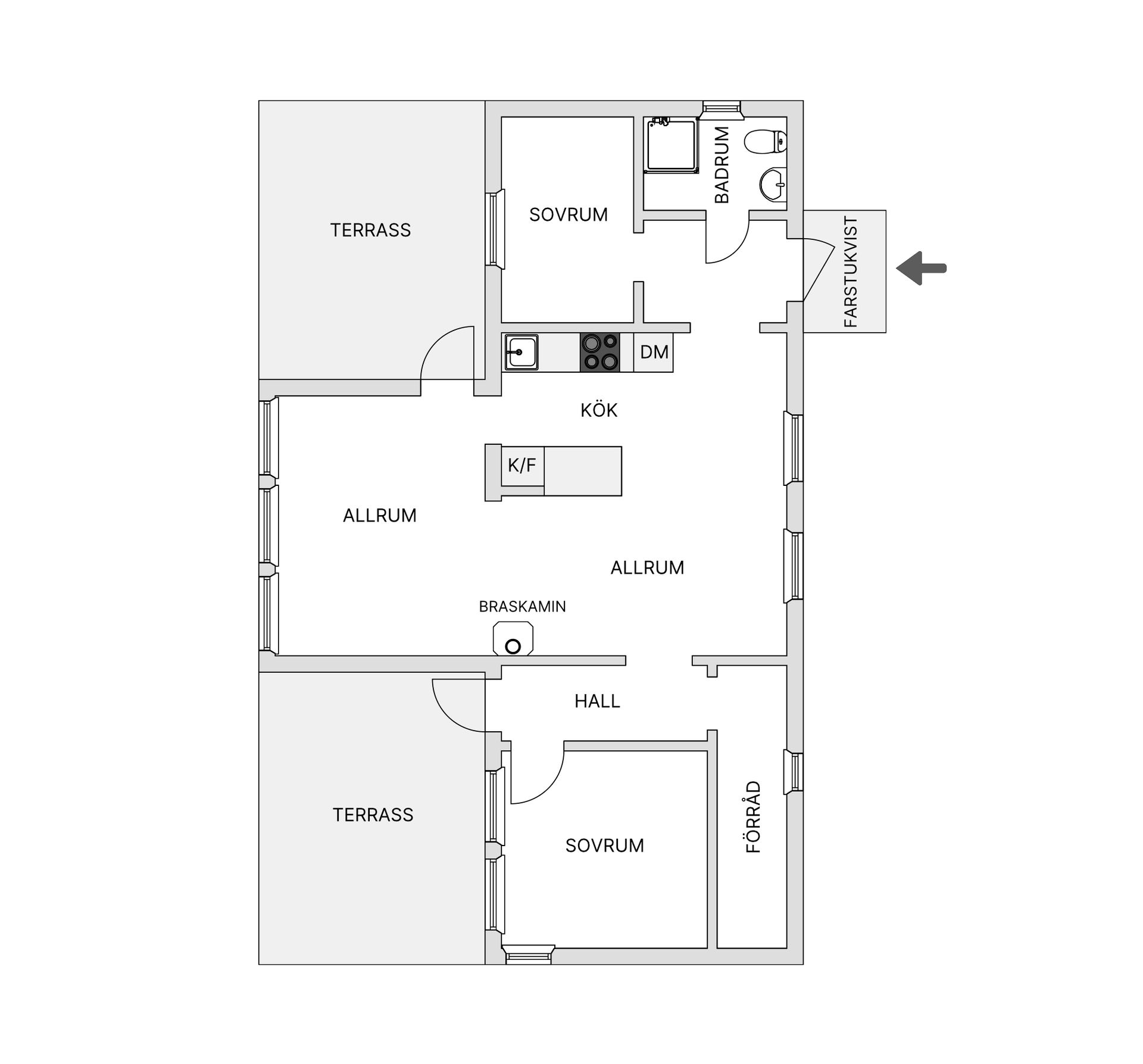 Fritidshus, Västansjö 236, Hemavan/Tärnaby, Storuman