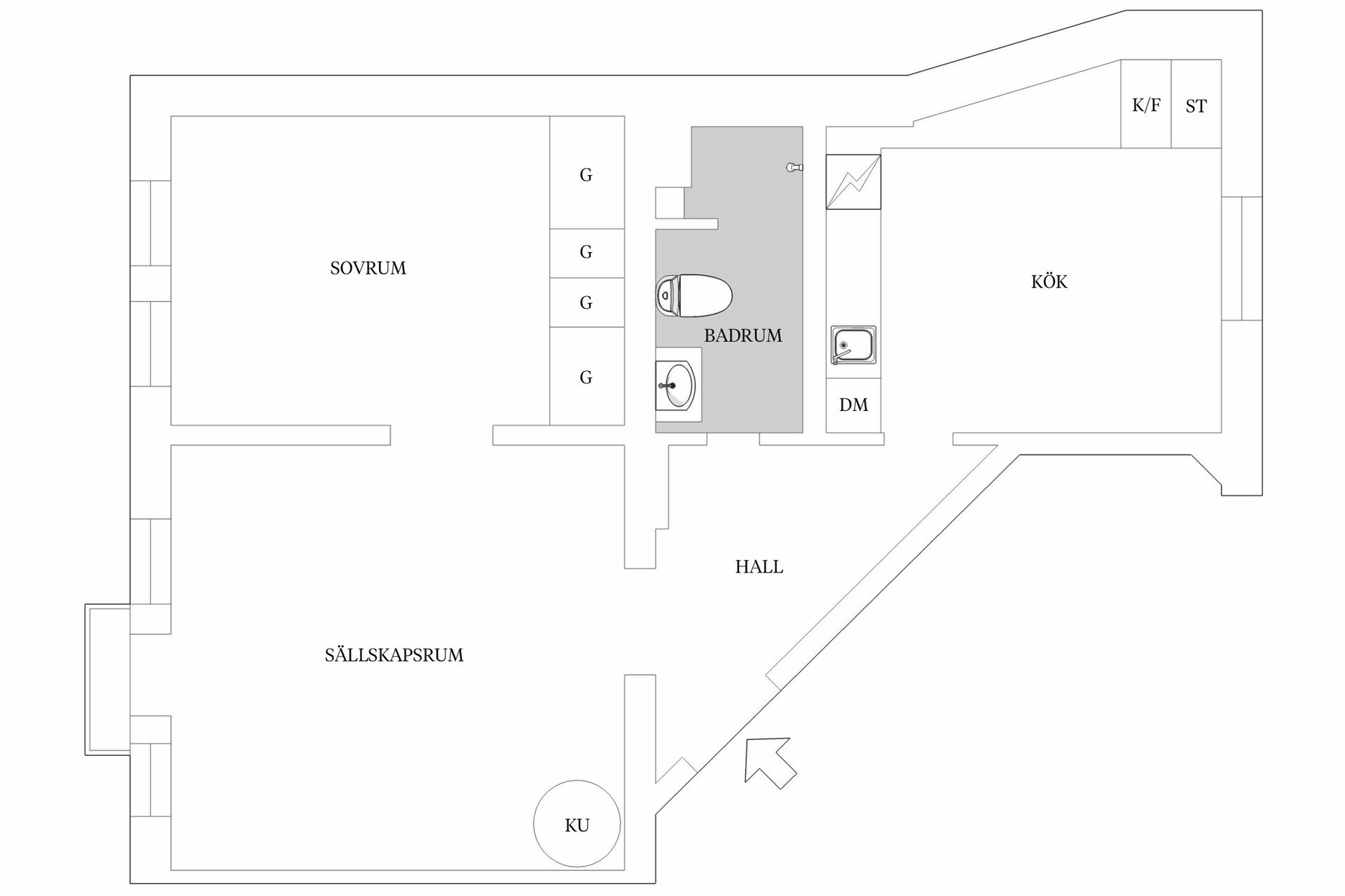 Bostadsrätt, Agnesgatan 1, Gamla Väster, Malmö