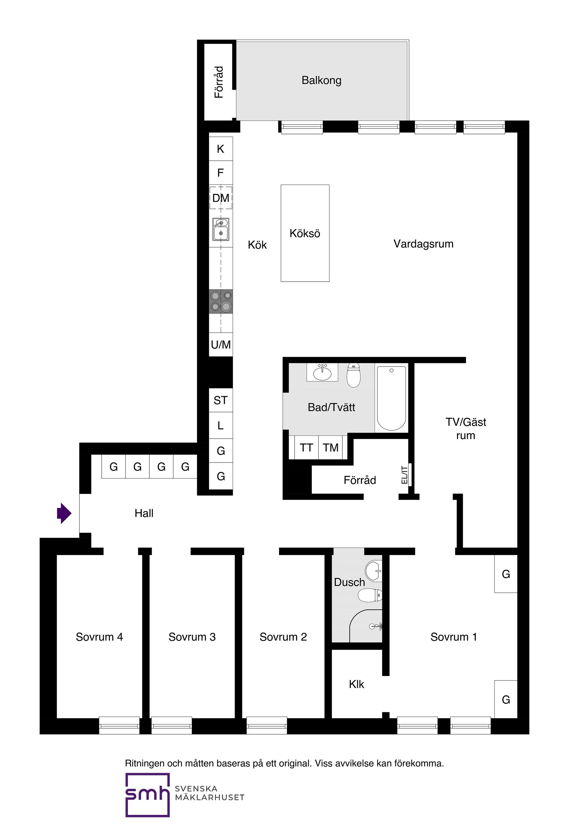 Bostadsrätt, Storgatan 70C, Huvudsta, Solna