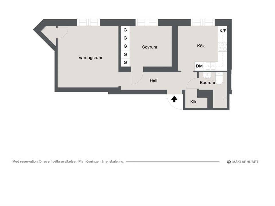 Bostadsrätt, Tågagatan 78, Tågagatan, Helsingborg