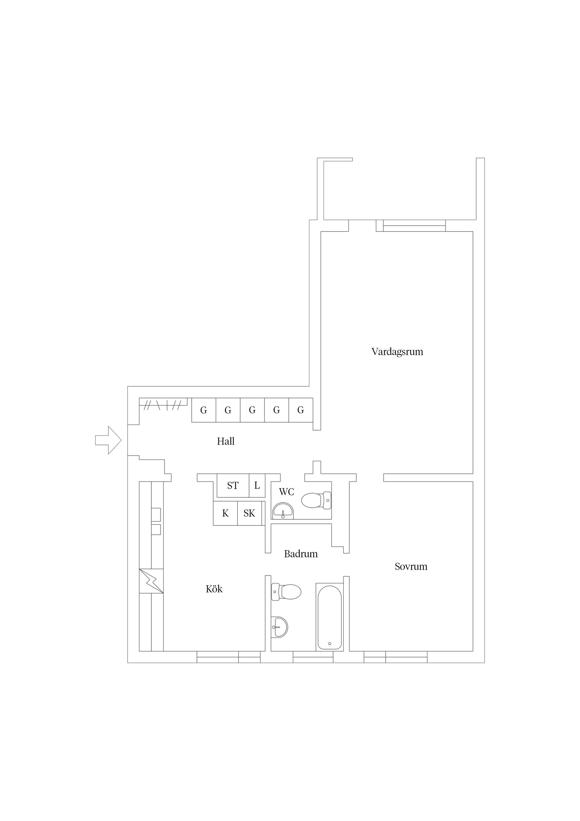 Bostadsrätt, Fornminnesvägen 30, Vallentuna Centrum, Vallentuna