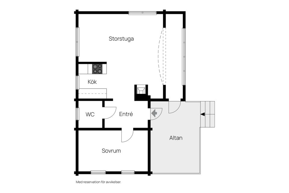 Fritidshus, Midsjöstigen 11, Rimbo- Midsjö, Norrtälje