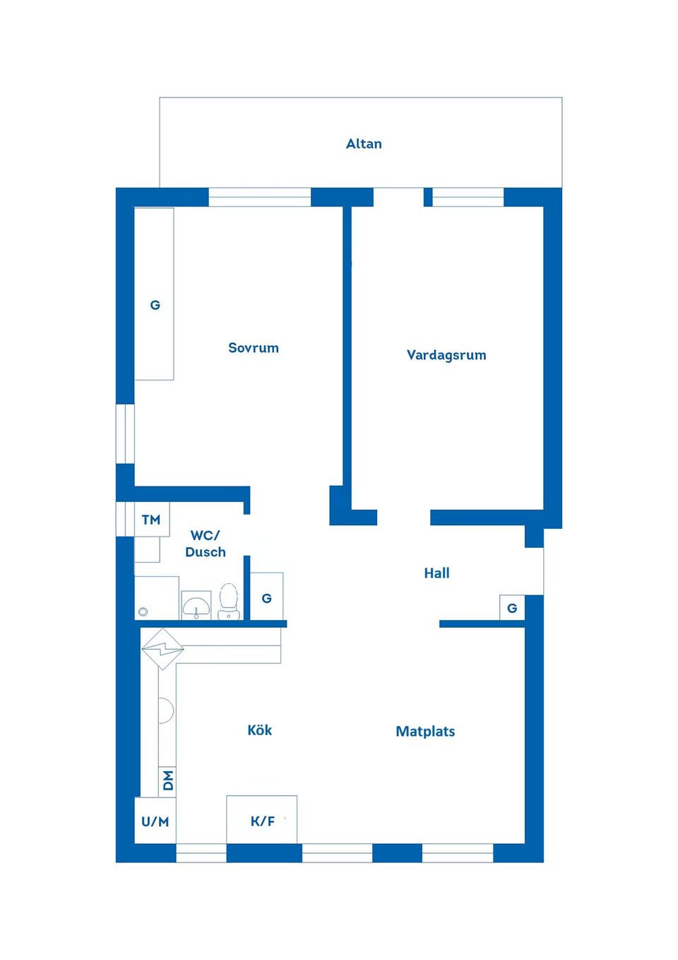 Bostadsrätt, Sockerbruksgatan 63, Söder, Gävle