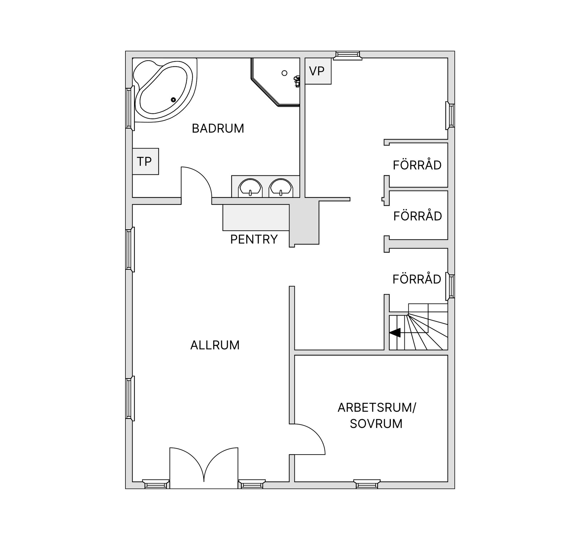Villa, Spadvägen 6, Älvsjö/Långbro, Stockholm