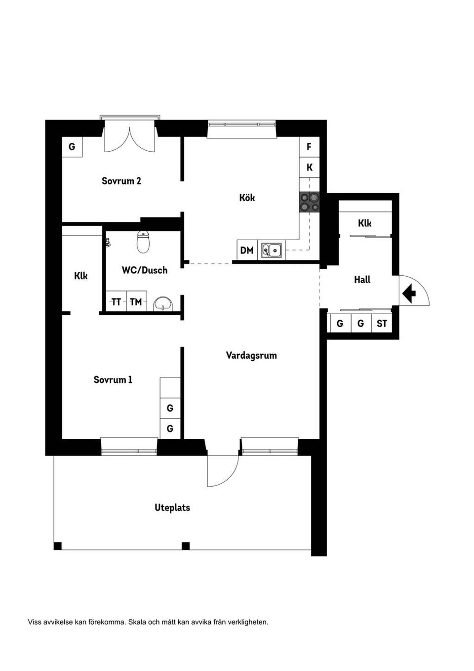 Bostadsrätt, Anteliigatan 7A, Söder, Växjö