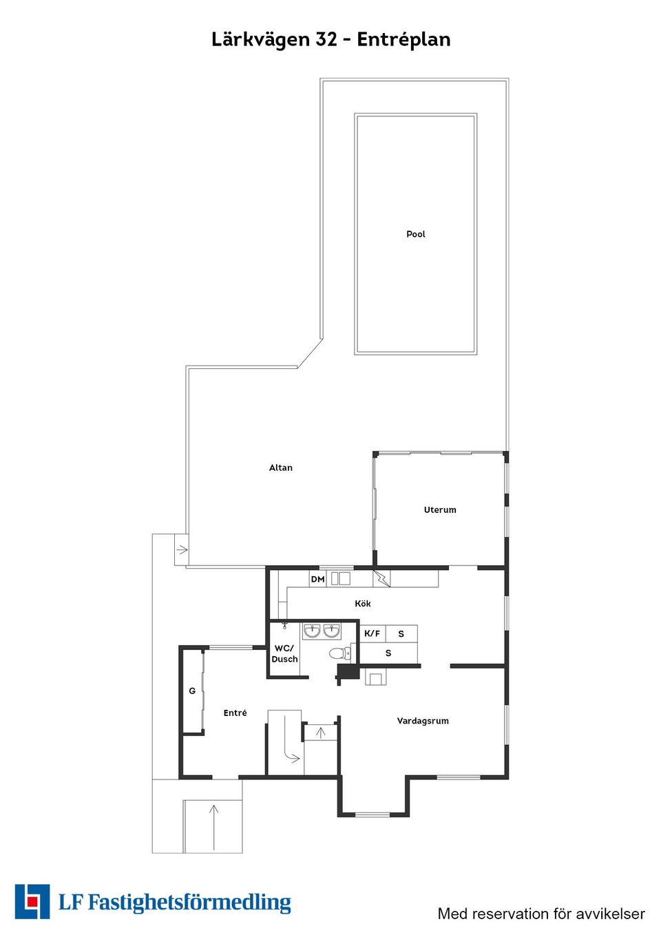 Villa, Lärkvägen 32, Furet, Halmstad