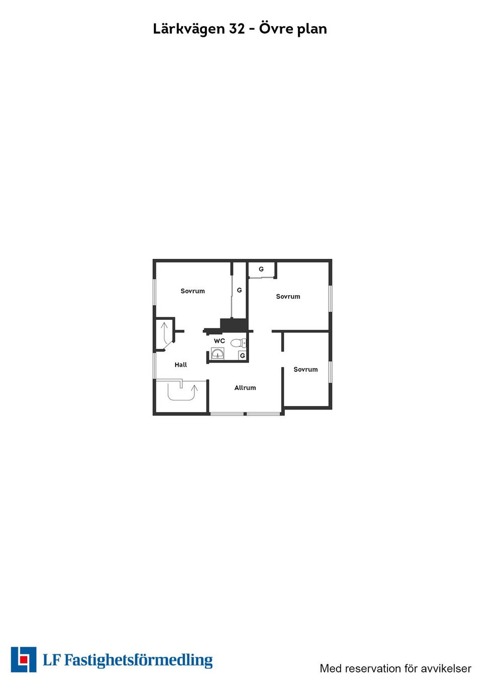 Villa, Lärkvägen 32, Furet, Halmstad