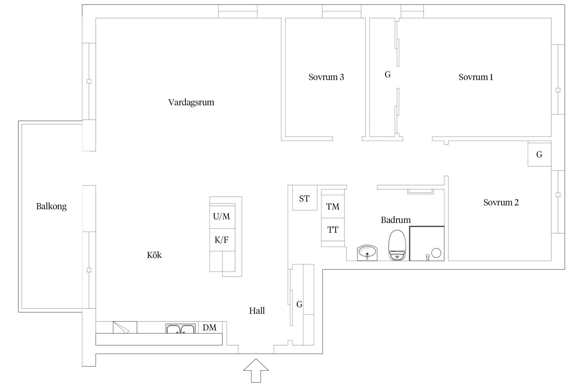 Bostadsrätt, Tappvägen 31B, Bromma - Annedal, Stockholm